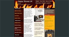 Desktop Screenshot of happystoves.co.uk