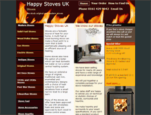 Tablet Screenshot of happystoves.co.uk
